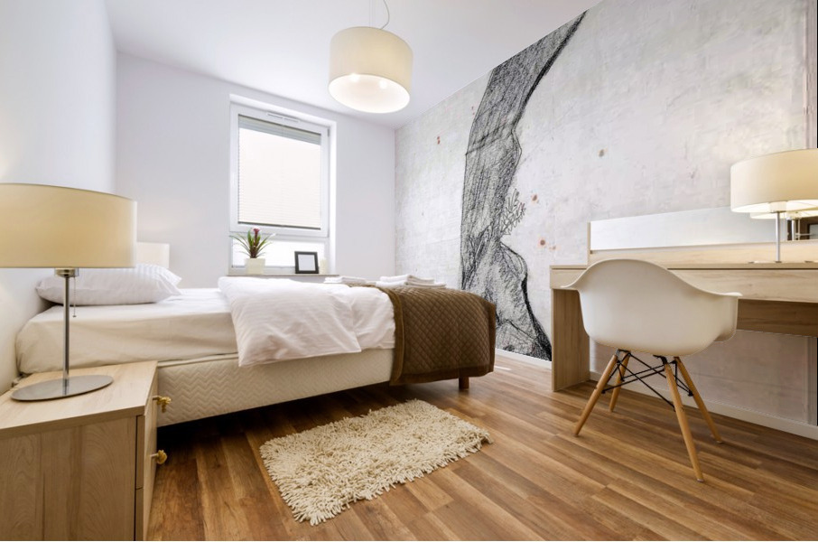tree and roots Mural print