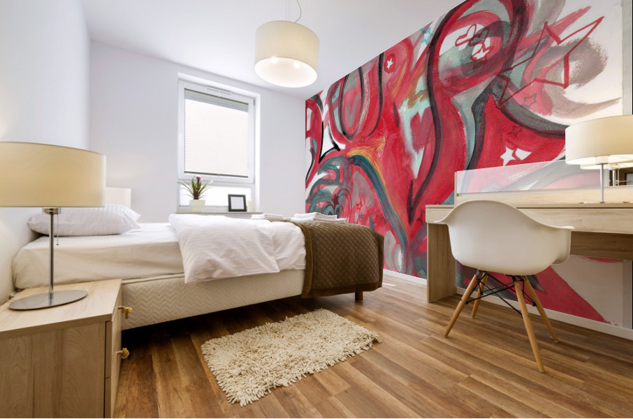 Love Mural print