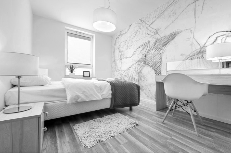 figure 20 Lounging Mural print