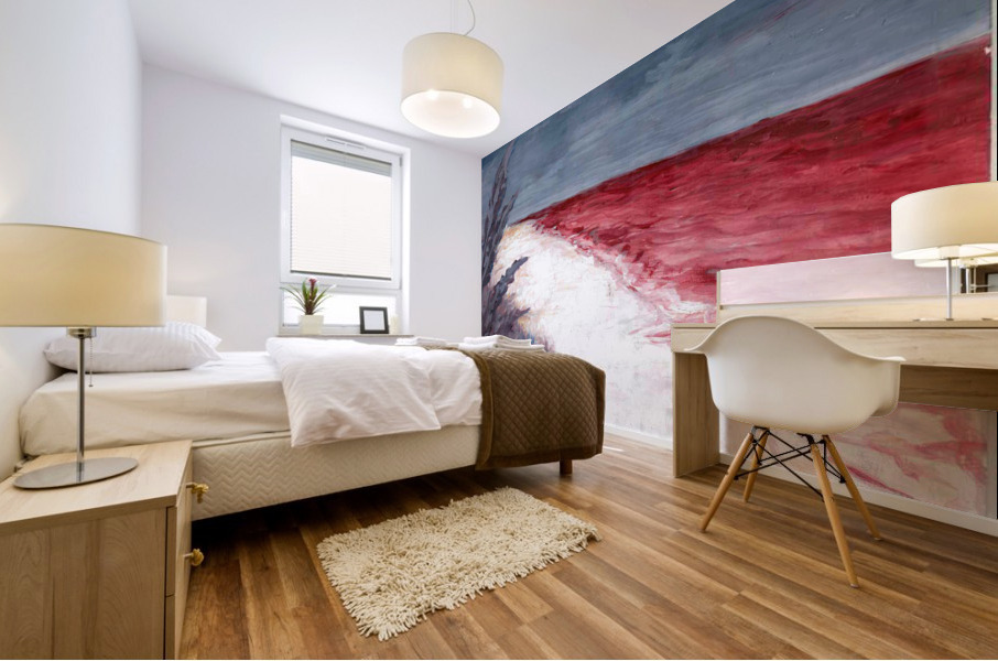 RedBeach2 Mural print