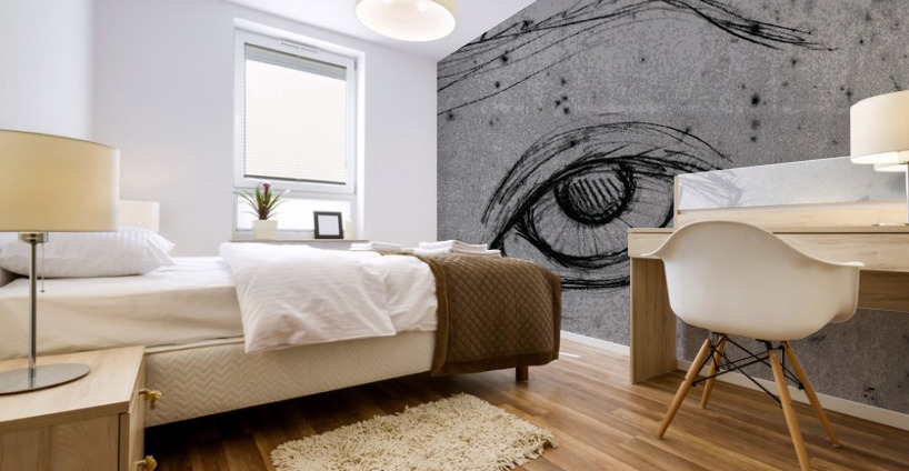 Clowncry2 Mural print
