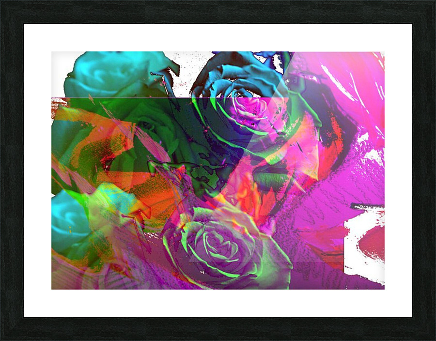 layers Picture Frame print