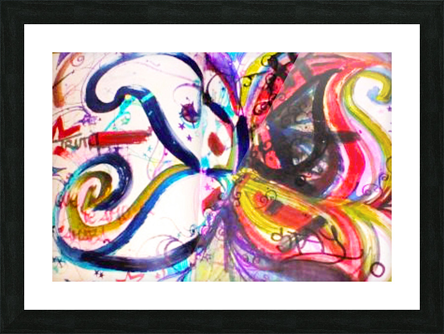art1ButterflyNormal Picture Frame print