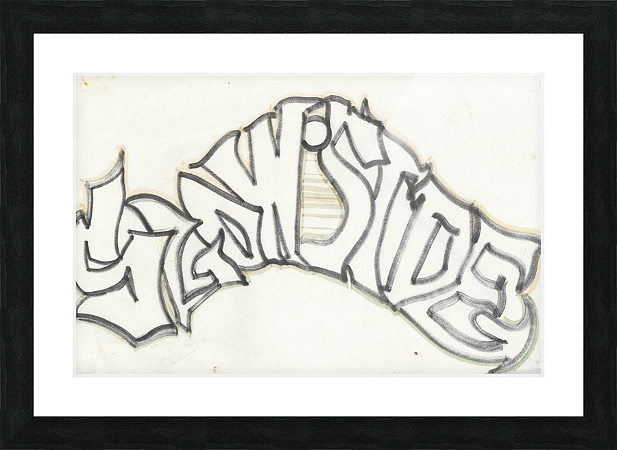 Slowride Picture Frame print