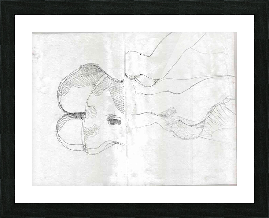 figure bottoms 14 Picture Frame print