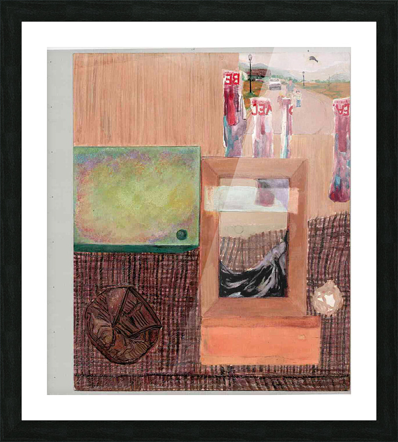 Stuff Detailed Picture Frame print