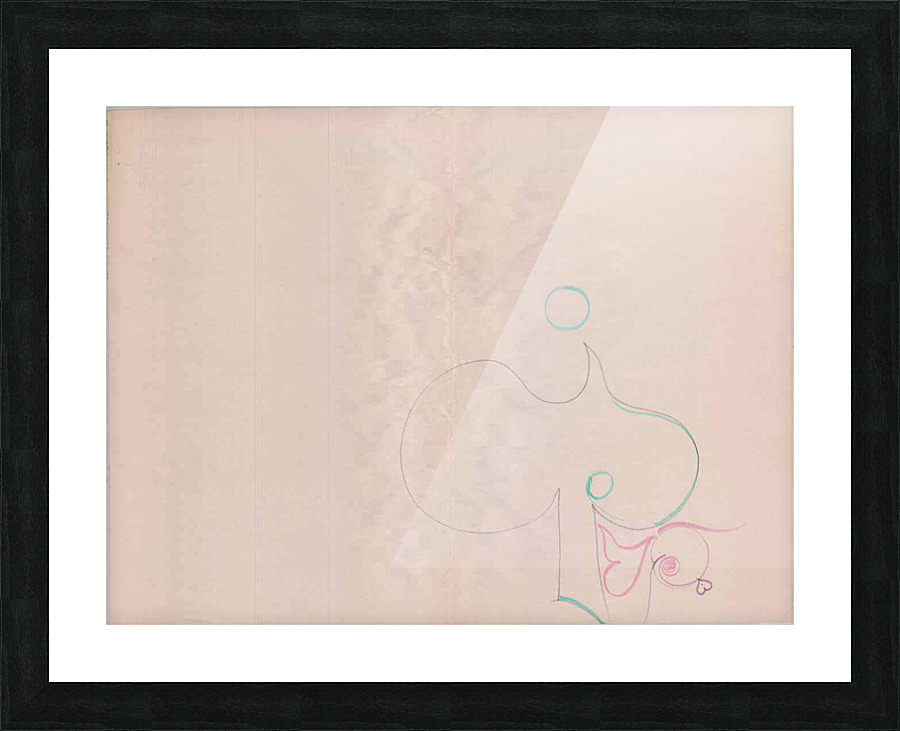 Spade Picture Frame print