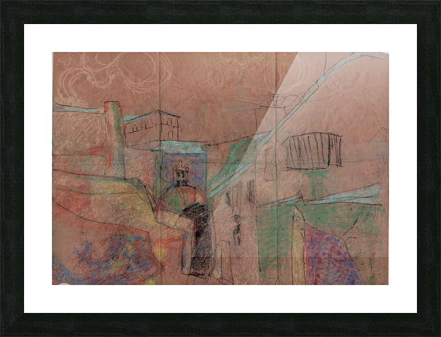 Scene Picture Drawing Picture Frame print