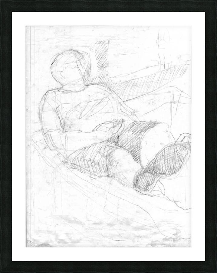 figure 20 Lounging Picture Frame print
