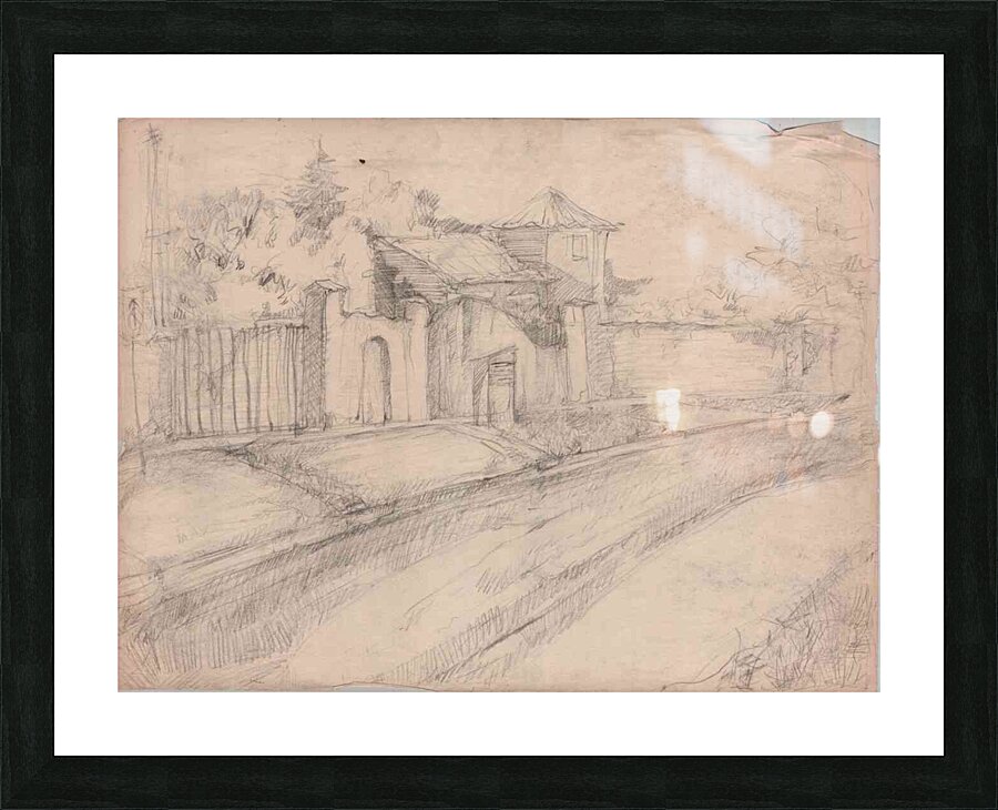 ChileanStreet Picture Frame print
