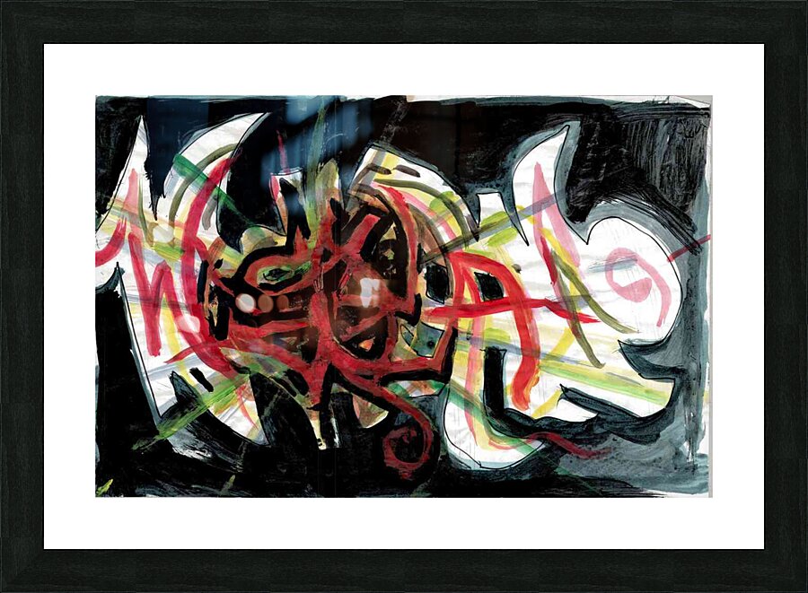 Wiseman4 Picture Frame print