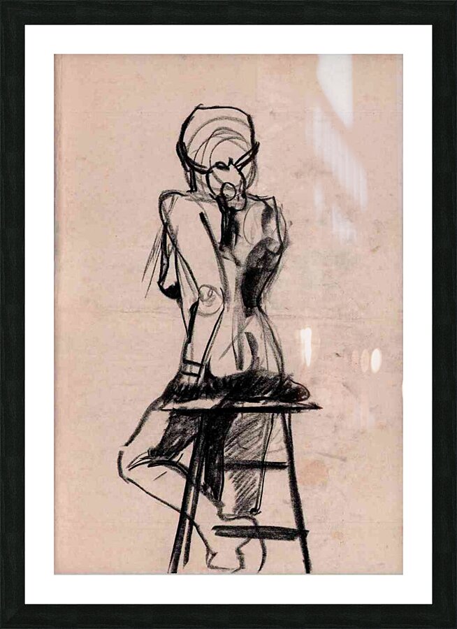 figure29Chair Picture Frame print