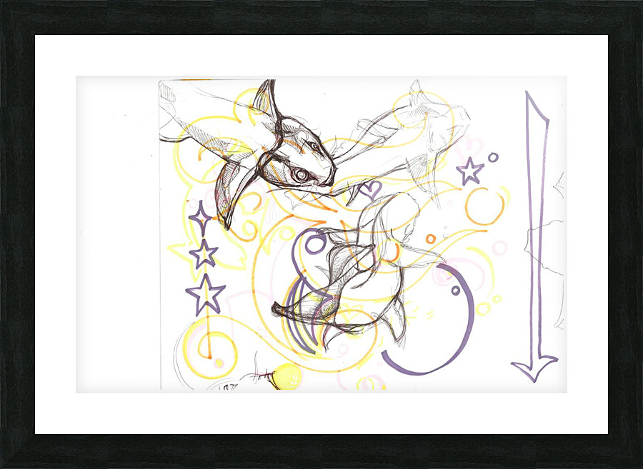 Koi Picture Frame print