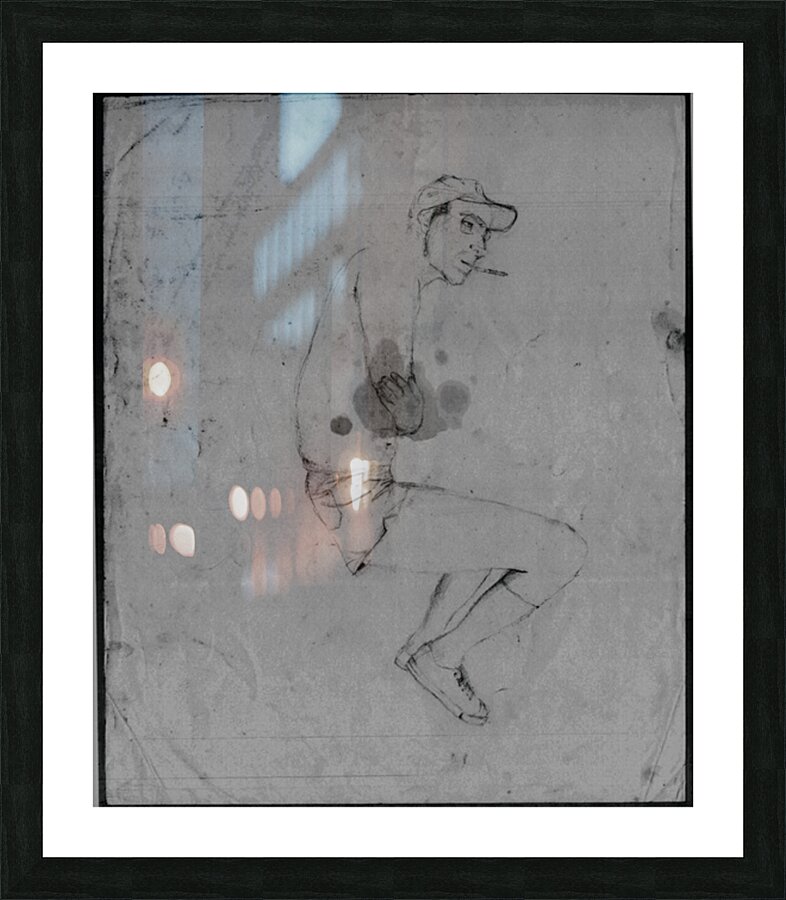 FrescoMan2 Picture Frame print