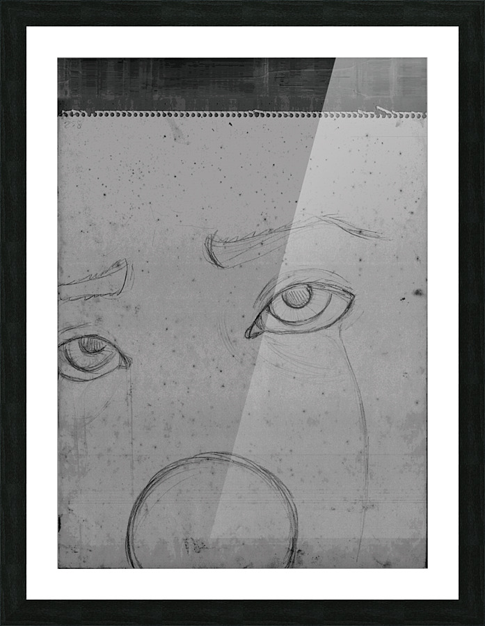 Clowncry Picture Frame print
