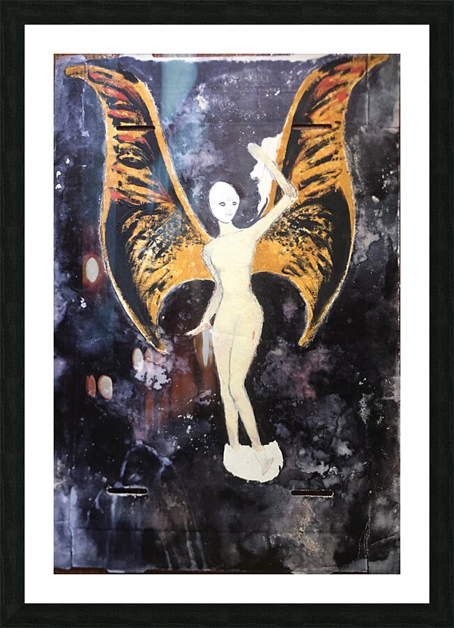 DarknessAngel Picture Frame print