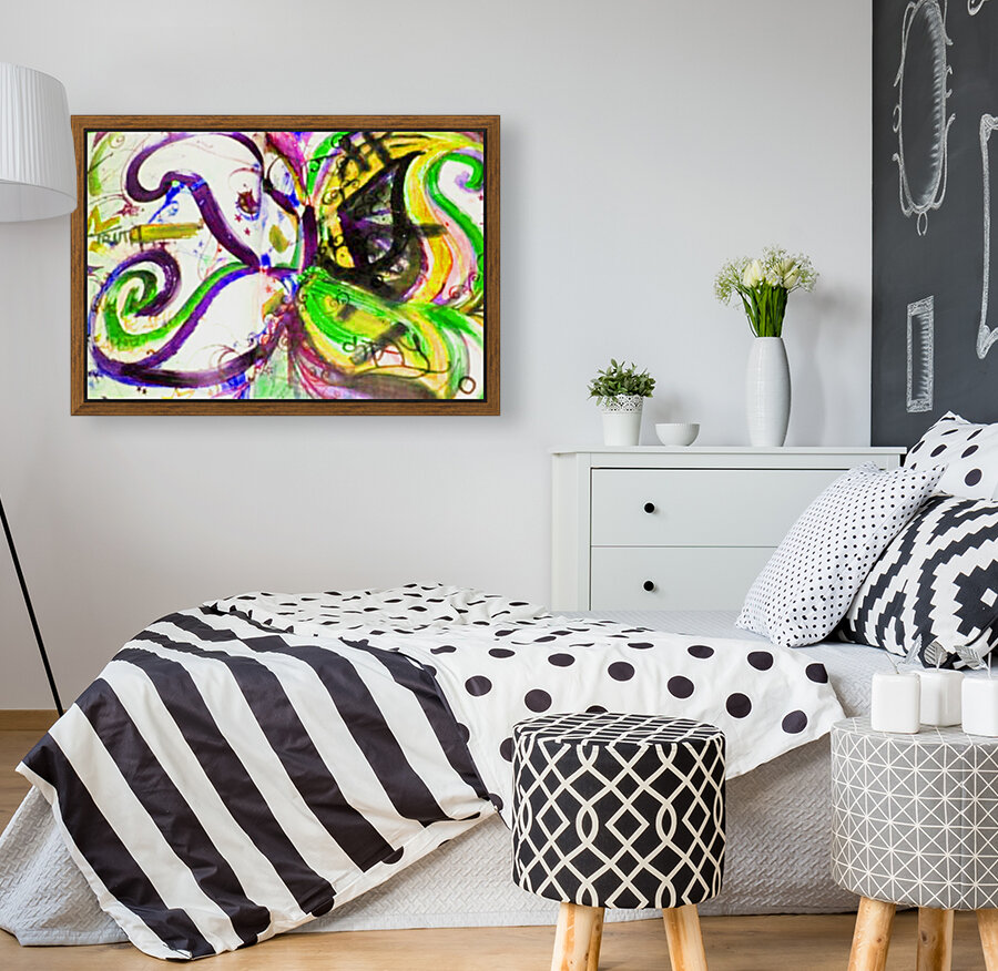 art1Butterflypurple Reproduction