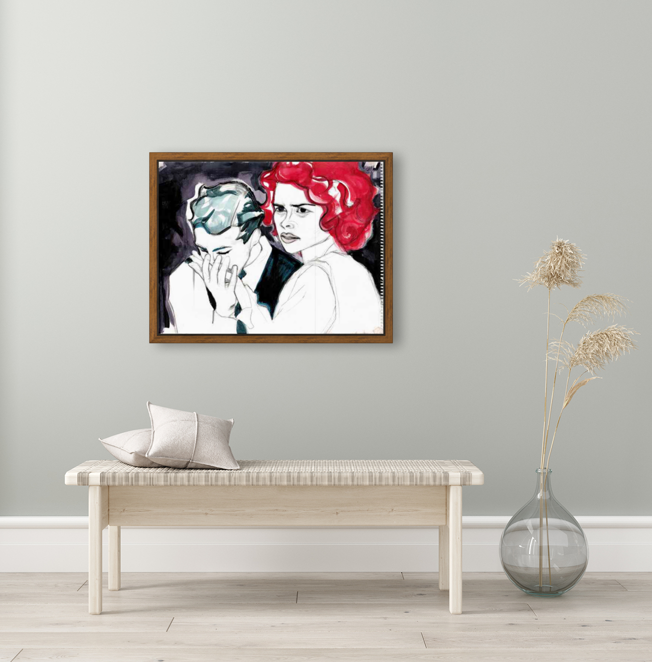 Hand Kiss Reproduction