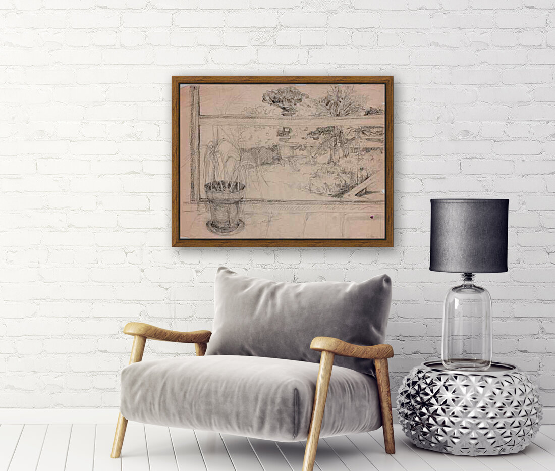 Window Landscape Reproduction