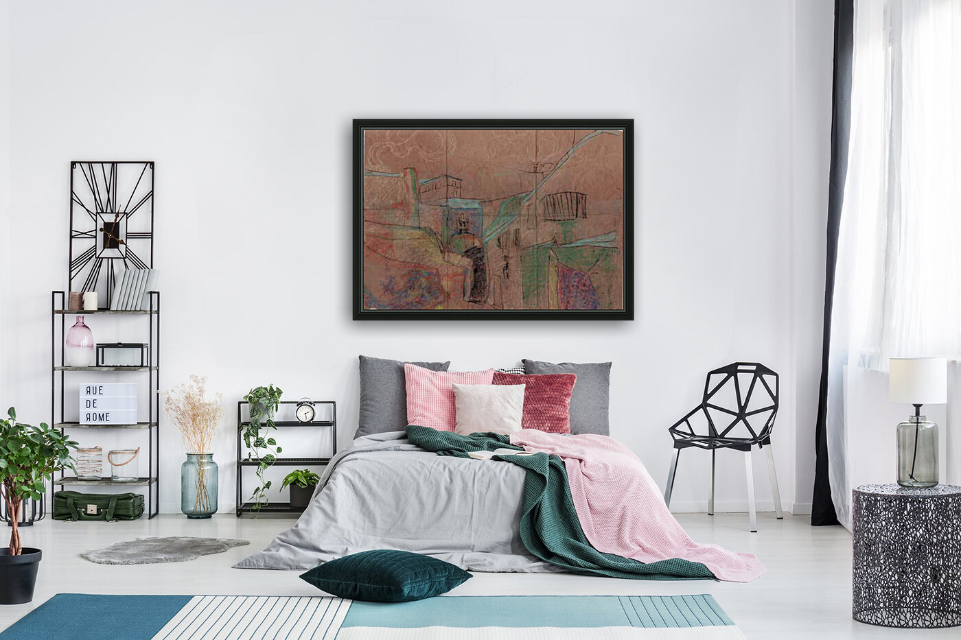 Scene Picture Drawing Reproduction