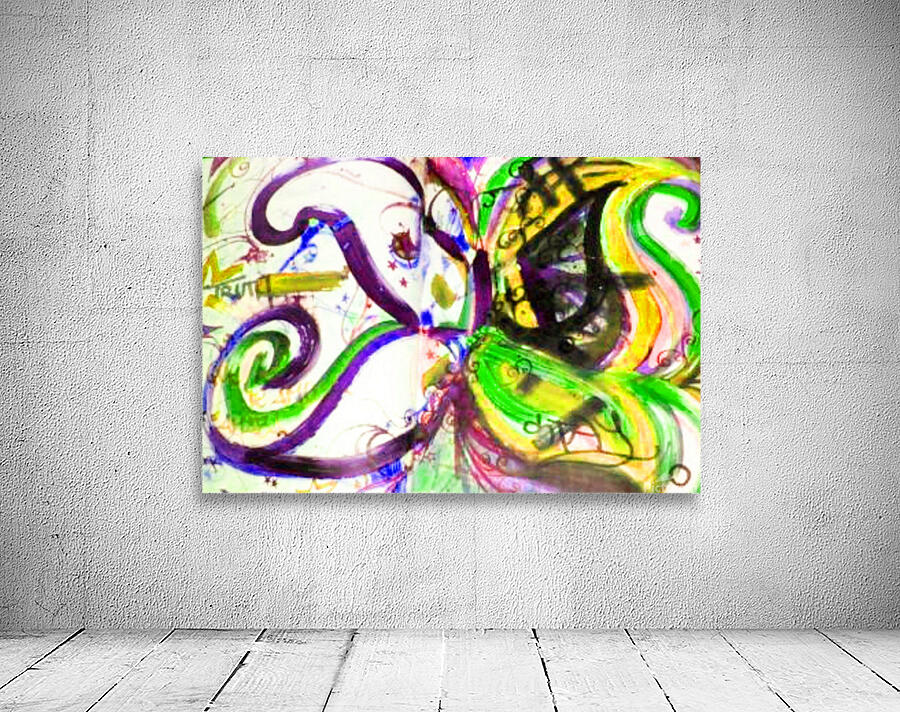 art1Butterflypurple Wall Preview