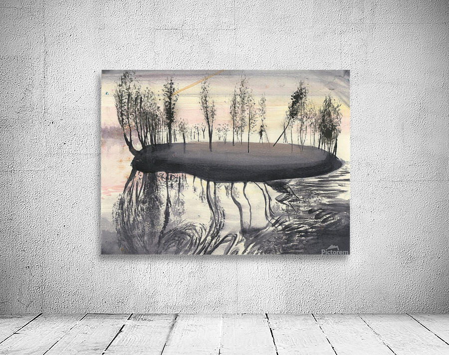 landwaterscape reflections Wall Preview