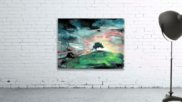 Tree landscape 2 Contrast Wall Preview