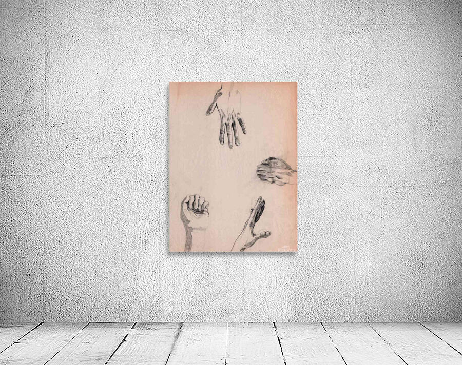 Hands Study 4 Wall Preview