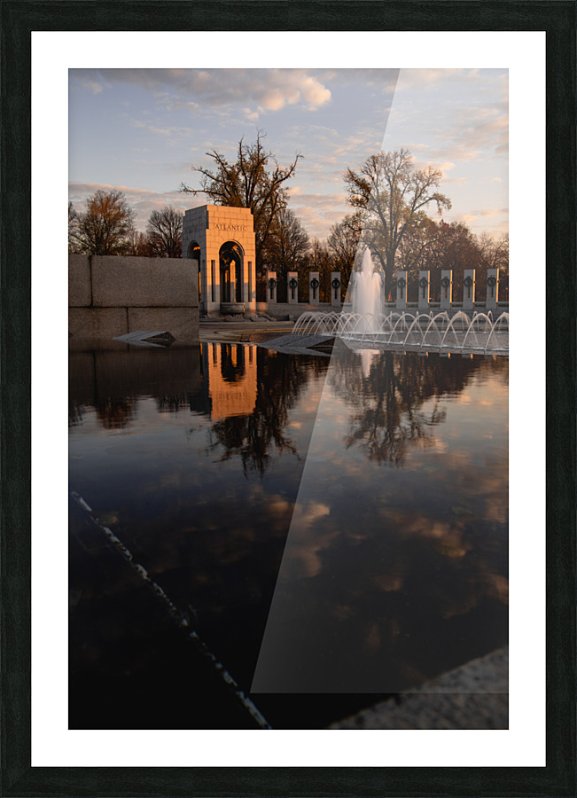 WW2 Memorial Picture Frame print