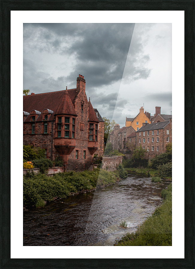 Deans Village Picture Frame print
