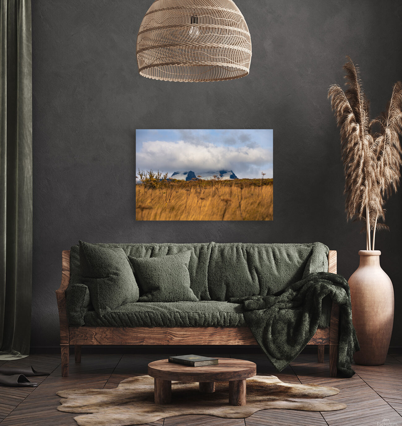 Iceland Glacier Cap Reproduction