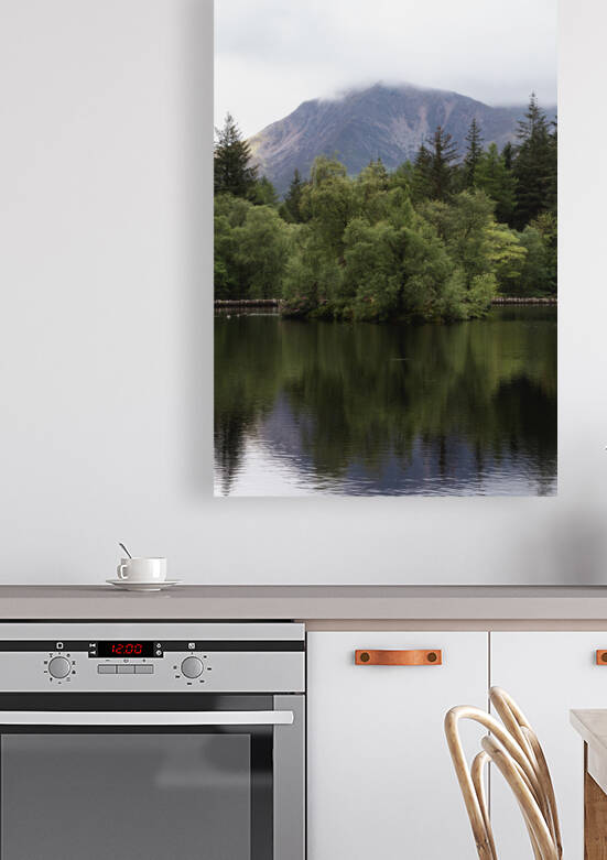 Glencoe Lochan Island by Jonathan Copenhaver