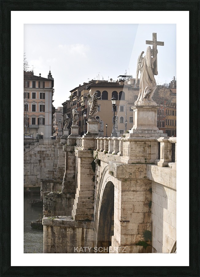 Bridge Over Tiber Picture Frame print