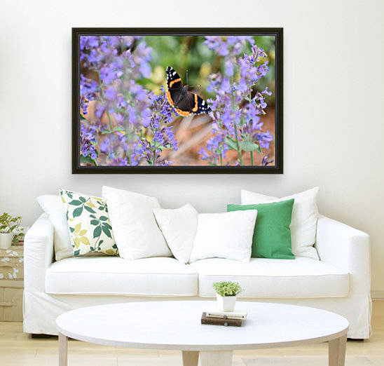 Butterfly in The Mint by Katy Schertz