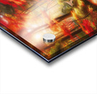 Vibrant Autumn Forest Pathway Acrylic print