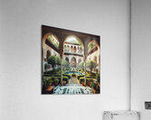 Andalusian Courtyard Acrylic Print