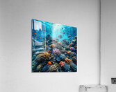 Vibrant Coral Reef Acrylic Print