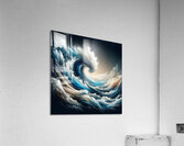 Abstract Ocean Waves Acrylic Print