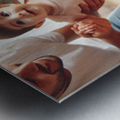 First Steps Metal print