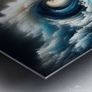 Abstract Ocean Waves Metal print