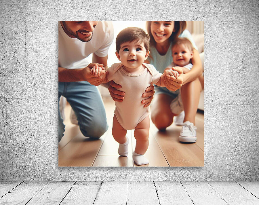 First Steps Wall Preview