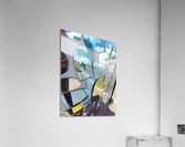 Urban Street Reflections In Mirrors Acrylic Print