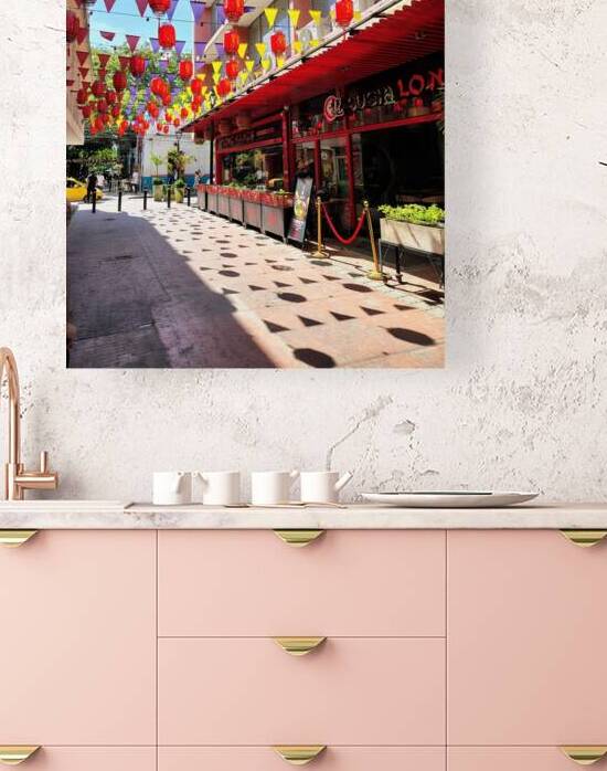 Lanterns and Shadows: Urban Fusion by JOPSAM