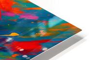 Creative art with dazzling colors HD Metal print