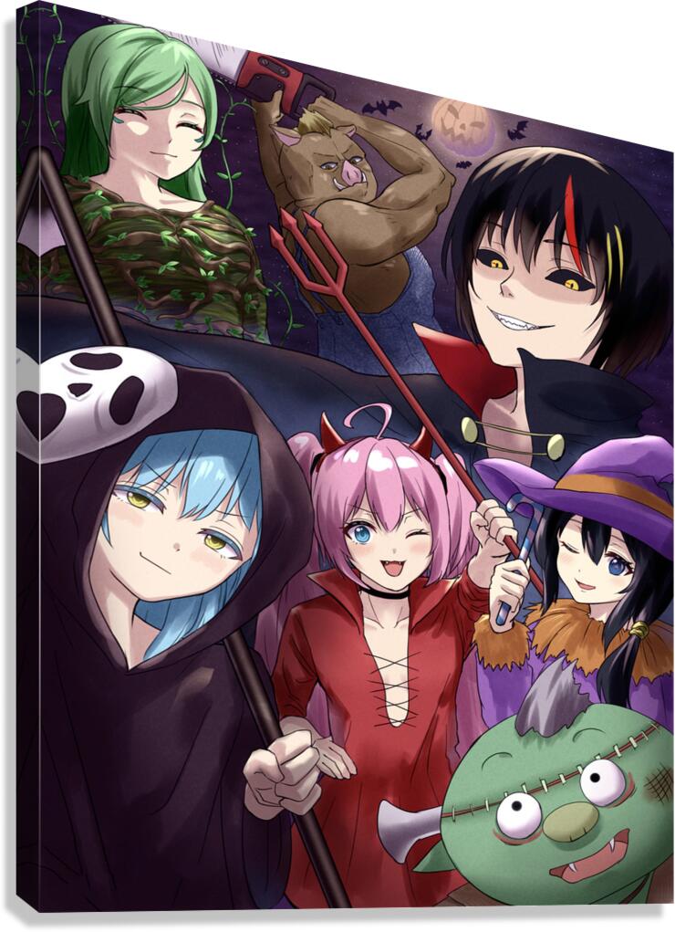Tensei Shitara Slime Datta Ken Canvas Print