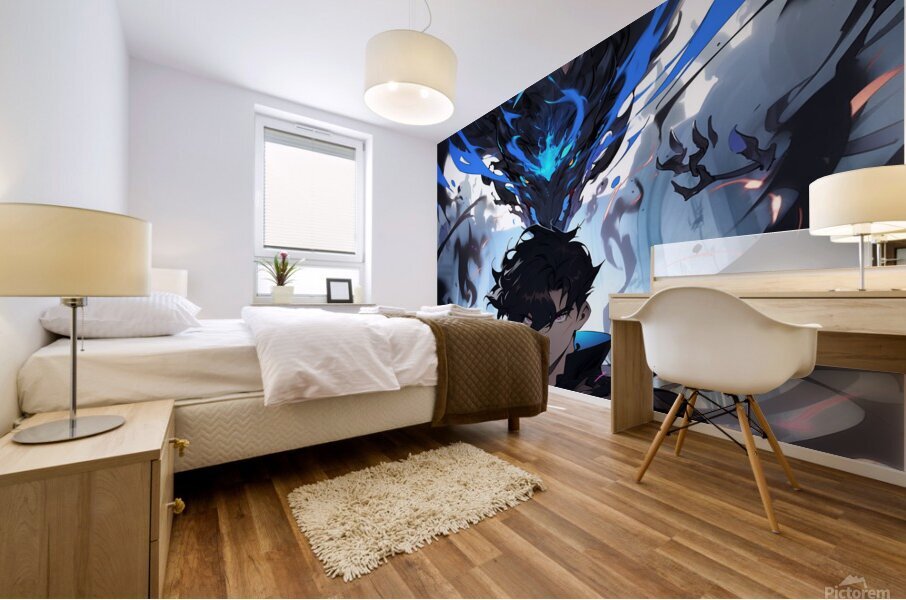 solo leveling Mural print