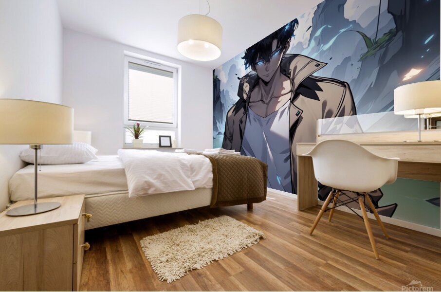 solo leveling Mural print