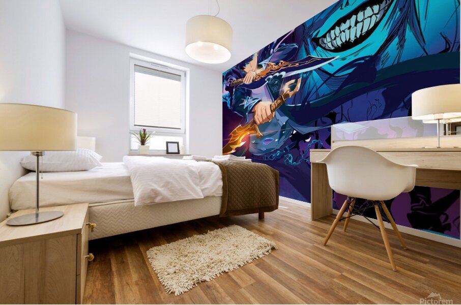 solo leveling Mural print