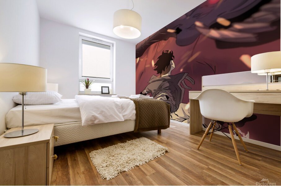 solo leveling Mural print