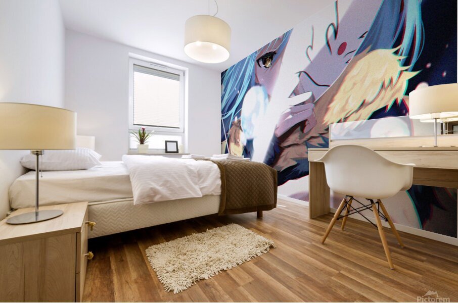 Tensei Shitara Slime Datta Ken Mural print